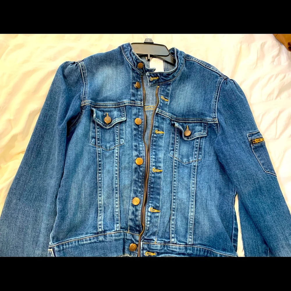 Bebe Moto Jean Jacket